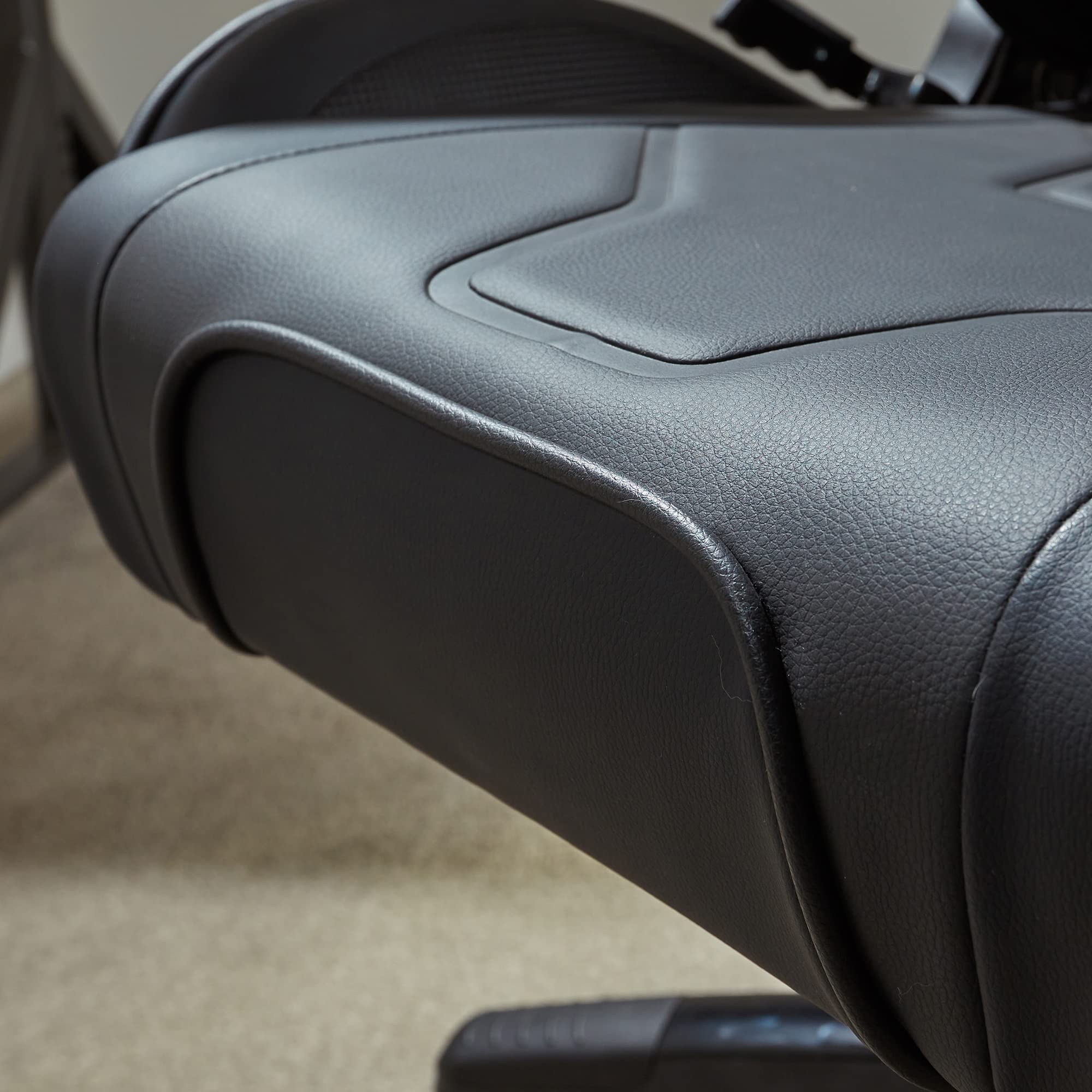 X Rocker Agility Esports - Gaming Bürodrehstuhl mit Komfortkissen für Erwachsene - Carbon Schwarz