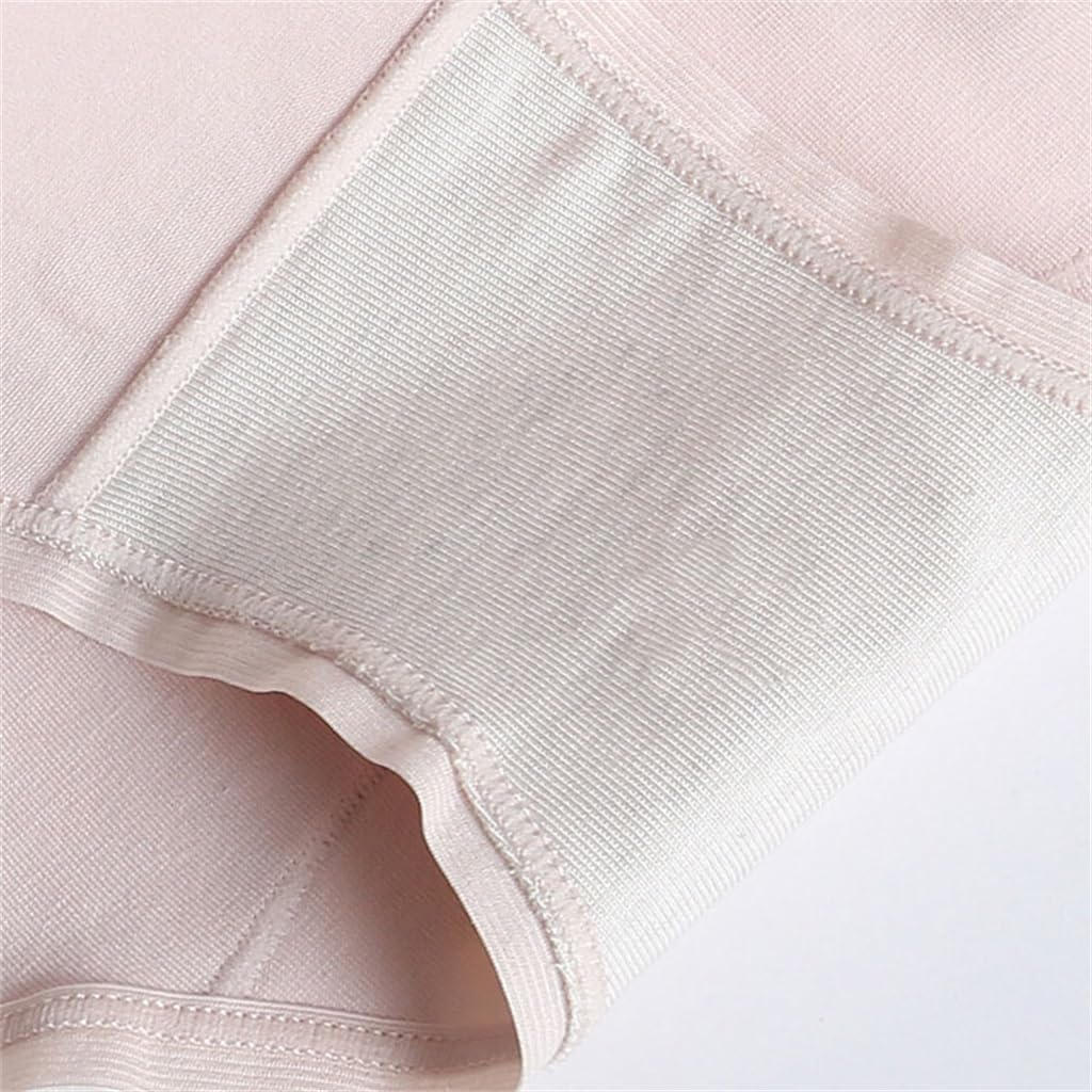 Women's Underwear Silver Seamless Mid Waist Cotton Triangle Shorts