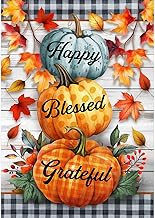 Briarwood Lane Happy Blessed Grateful Double-Sided Garden Flag