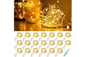 20 Count Battery Operated Fairy Lights: Your Versatile and Enduring Jar Luminaries