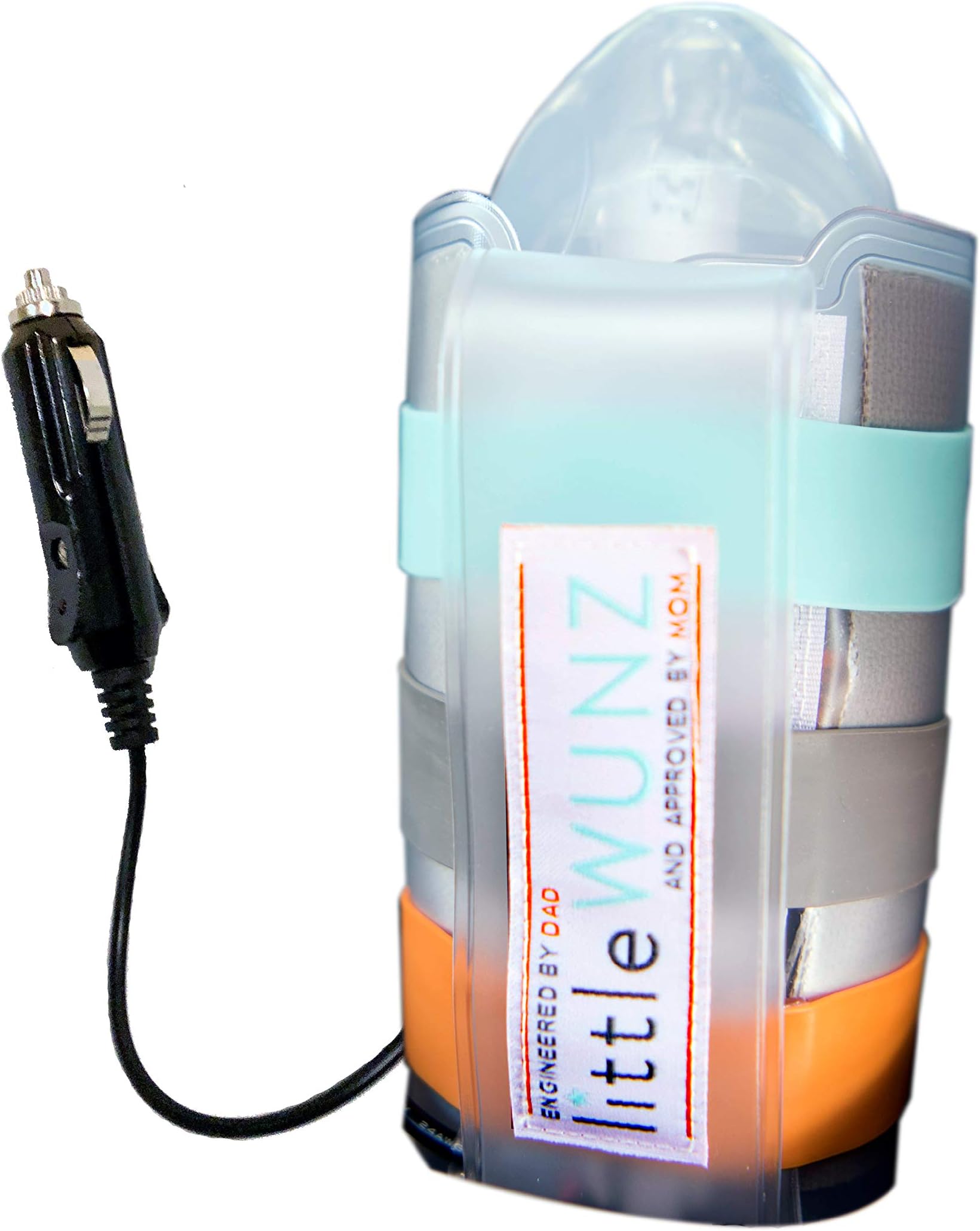 LITTLEWUNZ Travel Car Baby Bottle Warmer