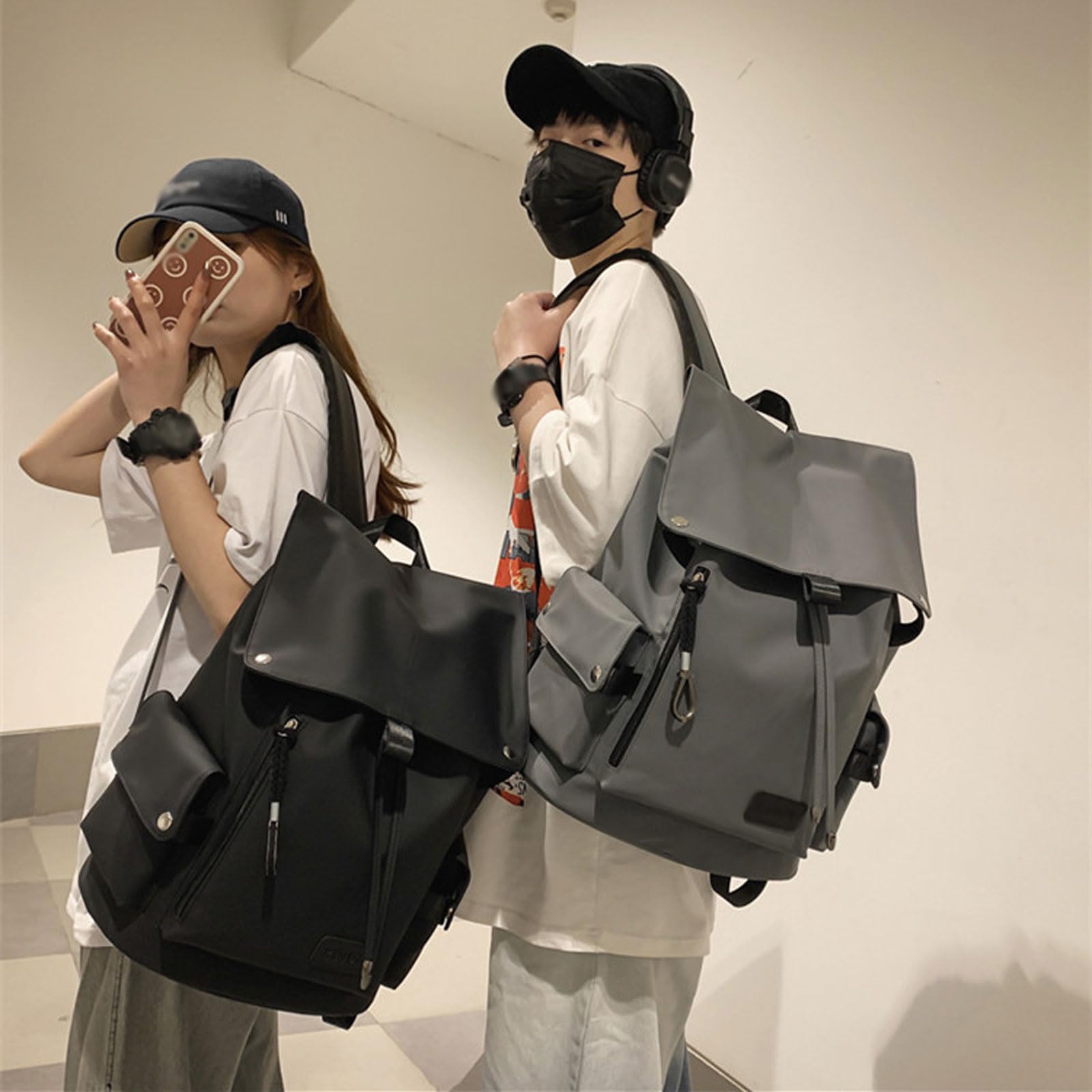 Zaino da Viaggio Uomo Donna,Zaini Scuola Superiore Adolescente,Zaino casual unisex,Impermeabile Zaino ,Zaino Casual Leggero,zaino viaggio Leggero Resistente,per viaggi lavoro scuola affari sport