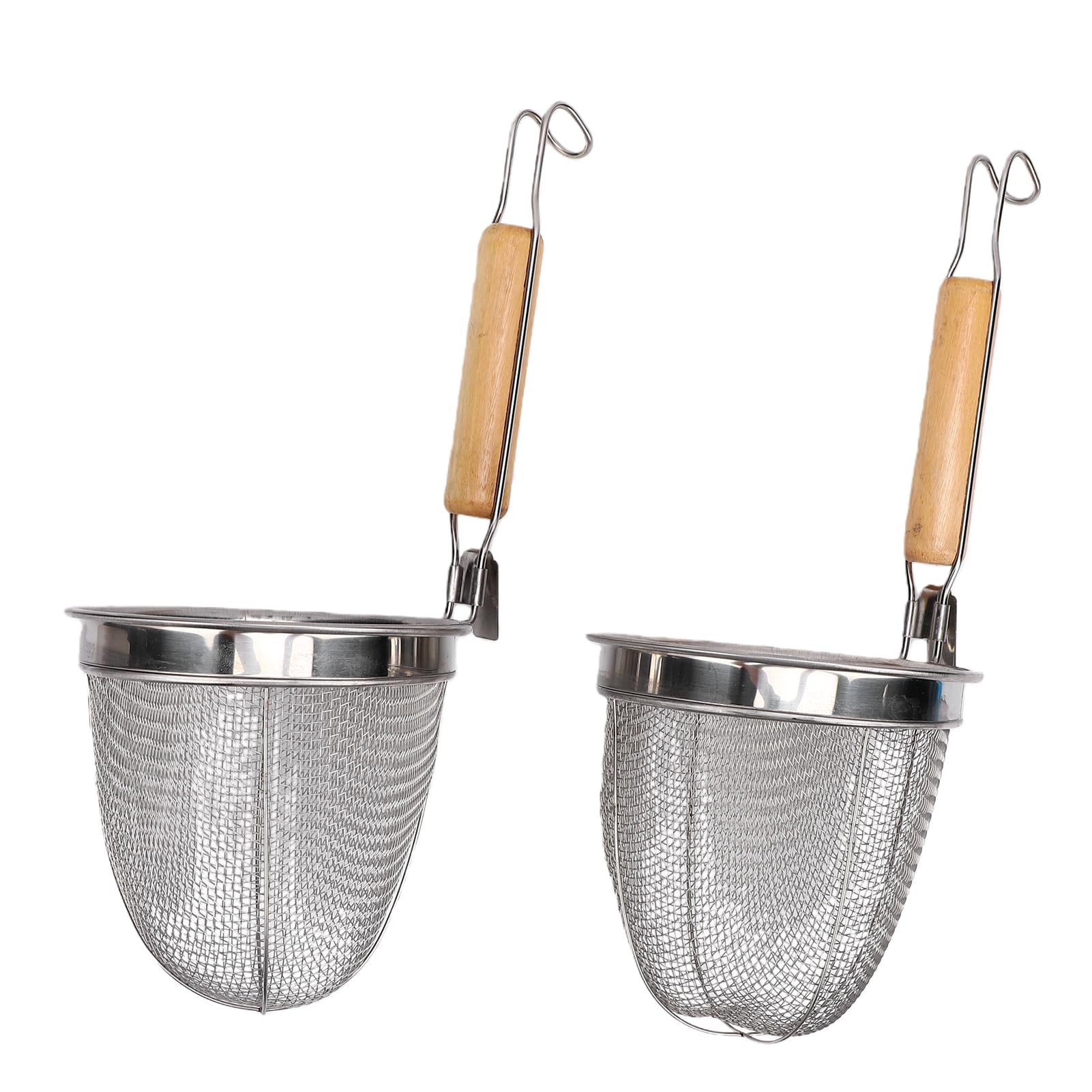 Qcwwy Cuiseur à Pâtes électrique Commercial Cuiseur à Nouilles électrique Machine à Pâtes 10L Conception à Double Trou avec 2 Paniers en Acier Inoxydable pour Raviolis de (Prise UE 220V)