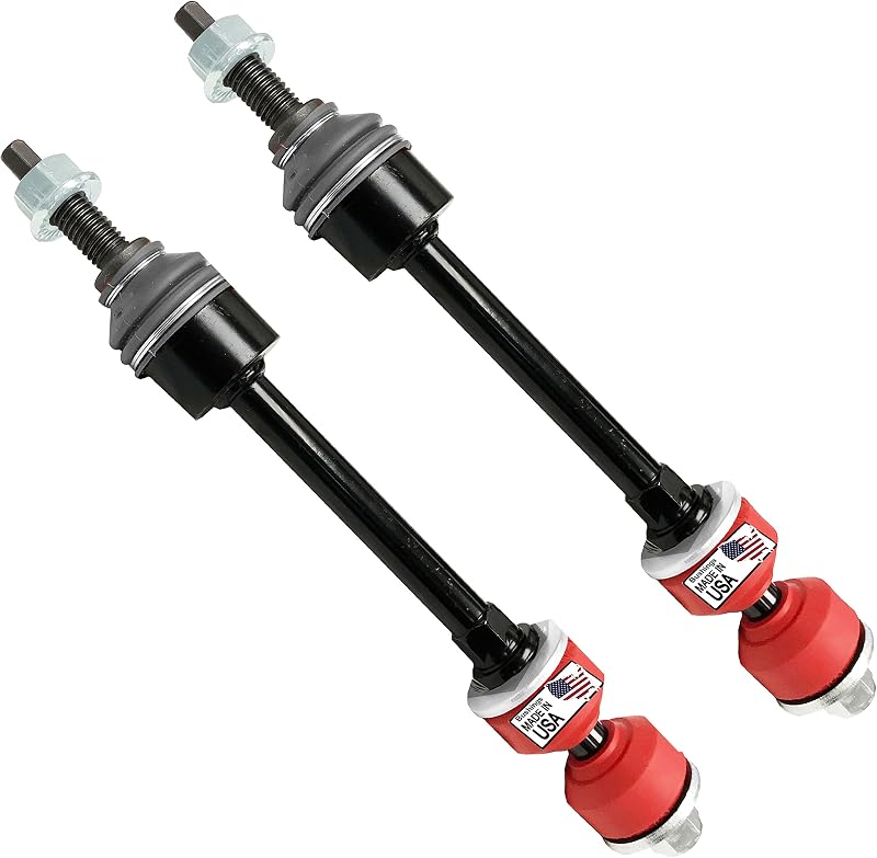 Bieletas da barra estabilizadora dianteira Suspension Dudes para Dodge RAM 1500, 2500 e 3500 2WD – 2 unidades