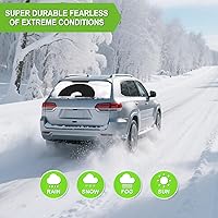 Vista 7 de PARRATI® Repuesto de limpiaparabrisas trasero de 11 pulgadas para Jeep Grand Cherokee 2014-2023/Kia Rio 2012-2023 Soul 2010-2019/Chevy HHR