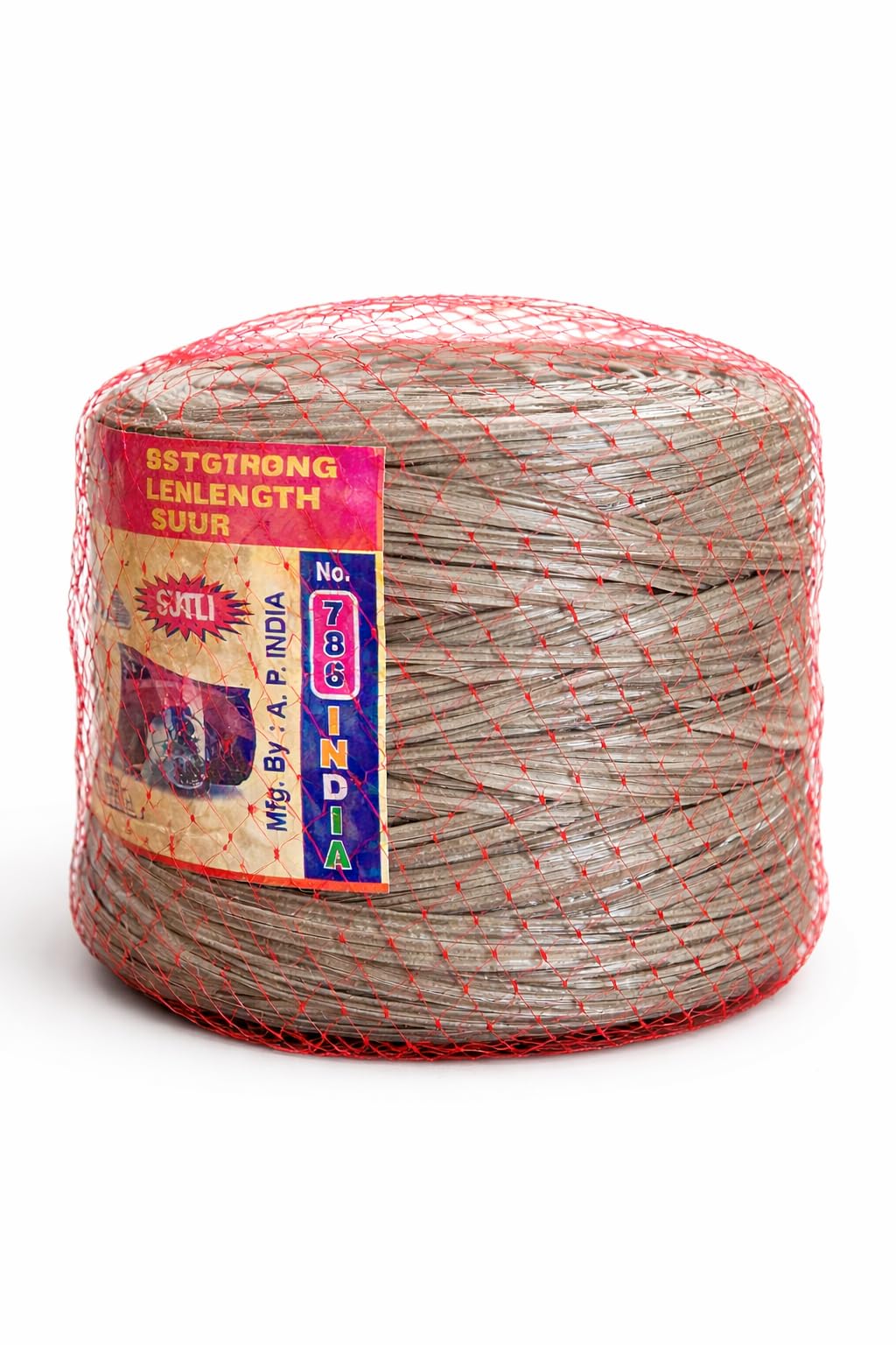 Heavy Duty Plastic Sutali for Bag Stitching, Strong Packaging Twine Roll, for Rice, Dal and Bori Bag Sewing 500GM-image-3