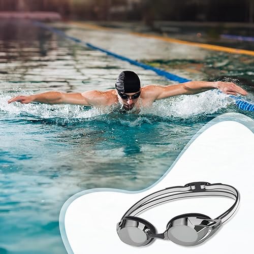 Miniatura 3 de Speedo Vanquisher 3.0 Mirror - Gafas de natación  Antivahogamiento, protección UV, lente ocular 360, ajuste hidrodinámico de carreras