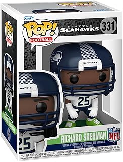 Funko Pop! NFL: Legends - Richard Sherman - Seahawks - Collectable Vinyl Figure - Gift Idea - Official Merchandise - Toys for Kids & Adults - Sports Fans - Model Figure for Collectors