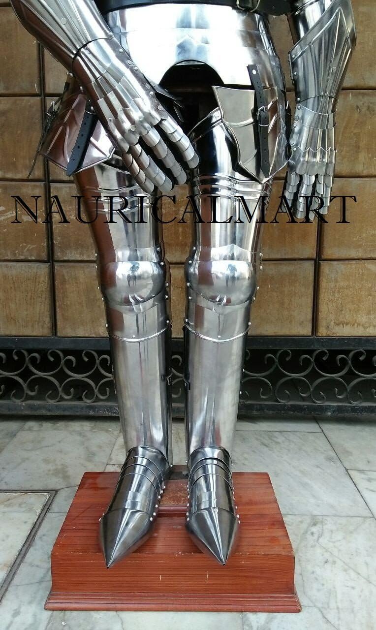 Nauticalmart Medieval 16th Century Gothic Suit of Armor Wearable Halloween Costume