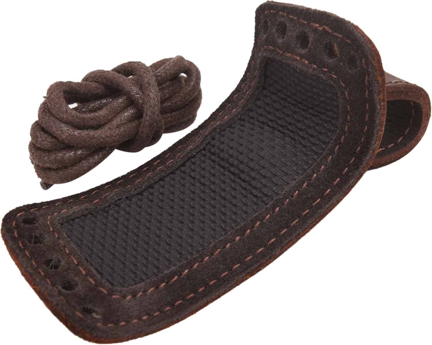 Adjustable Holster Leather Gun Sling Barrel Mount for Not Drilling Wood of Your Rifle or Shotgun