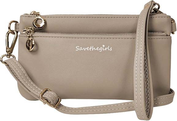 Save the Girls Cell Phone Purse - Touch Screen Womens Crossbody Bag - Clutch Purses for Women Bella | Touch Screen