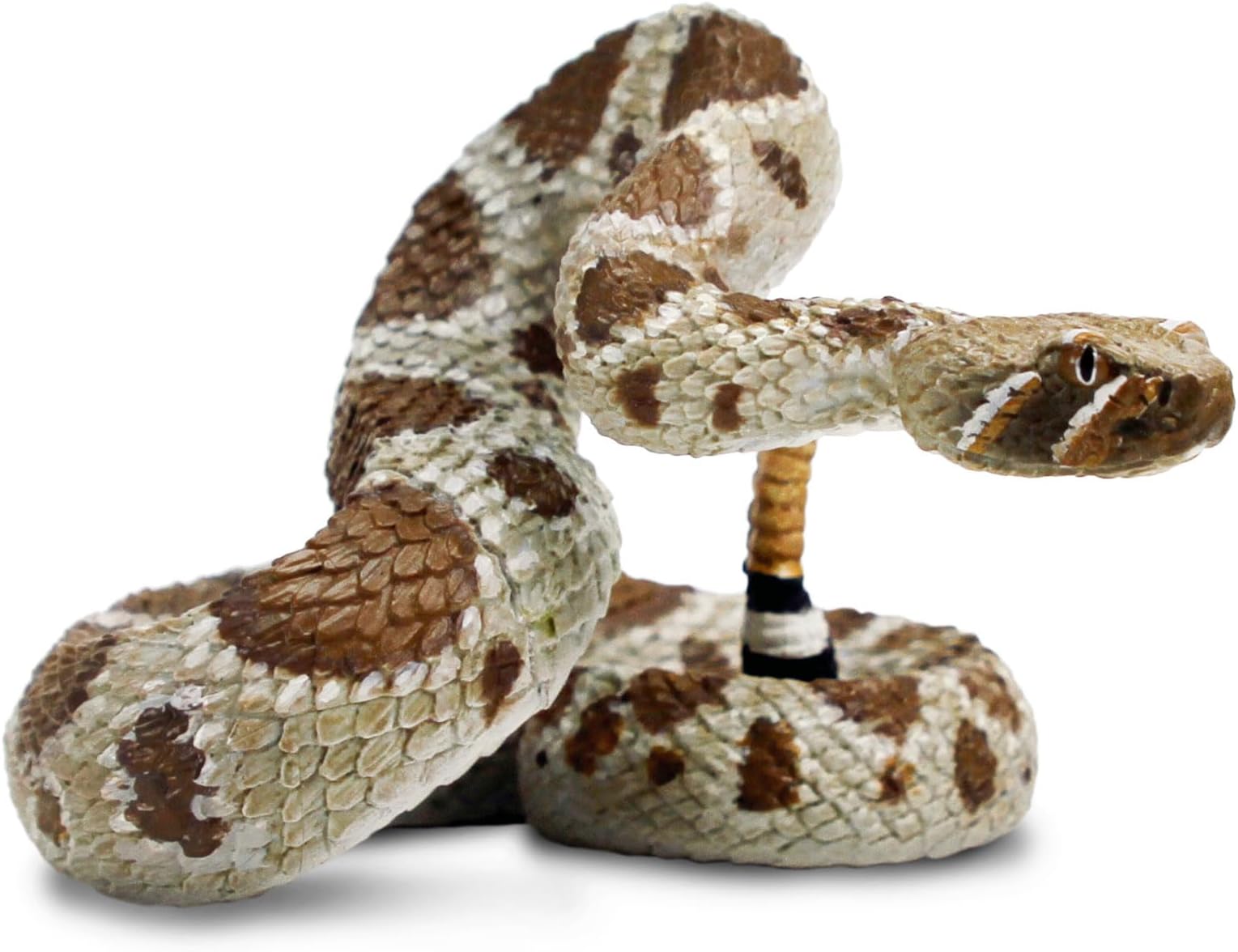 Safari Ltd. Western Diamondback Rattlesnake Figurine - Realistic 5.75" Model Figure - Educational Toy for Boys, Girls, and Kids Ages 3+