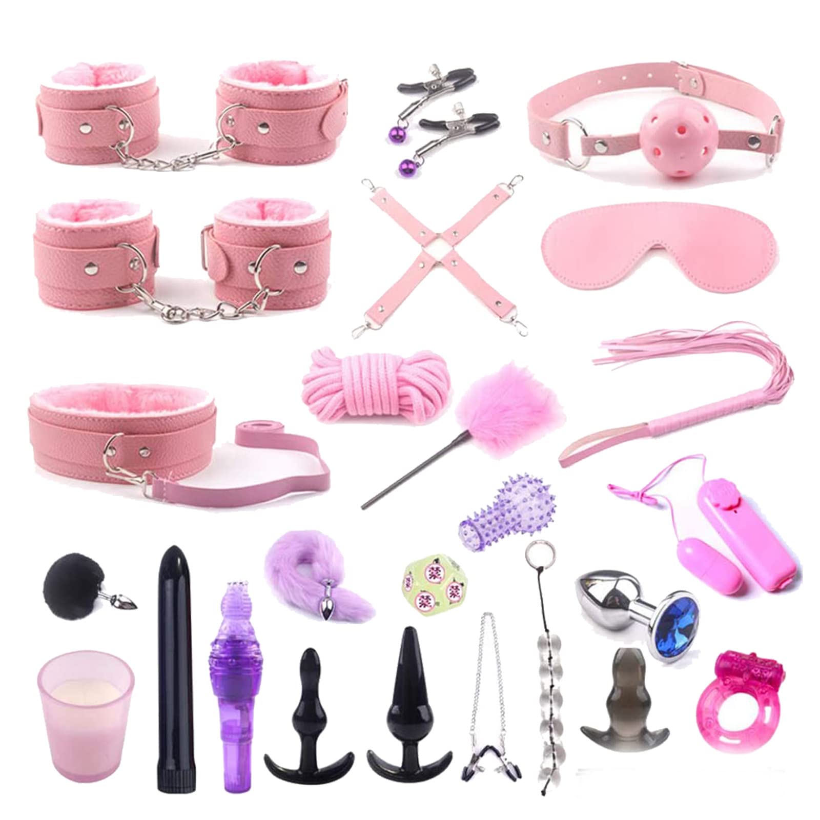 Body de Sport de Yoga pour Femmes avec kit de Ceinture en Cuir réglable -25 pièces Rose.