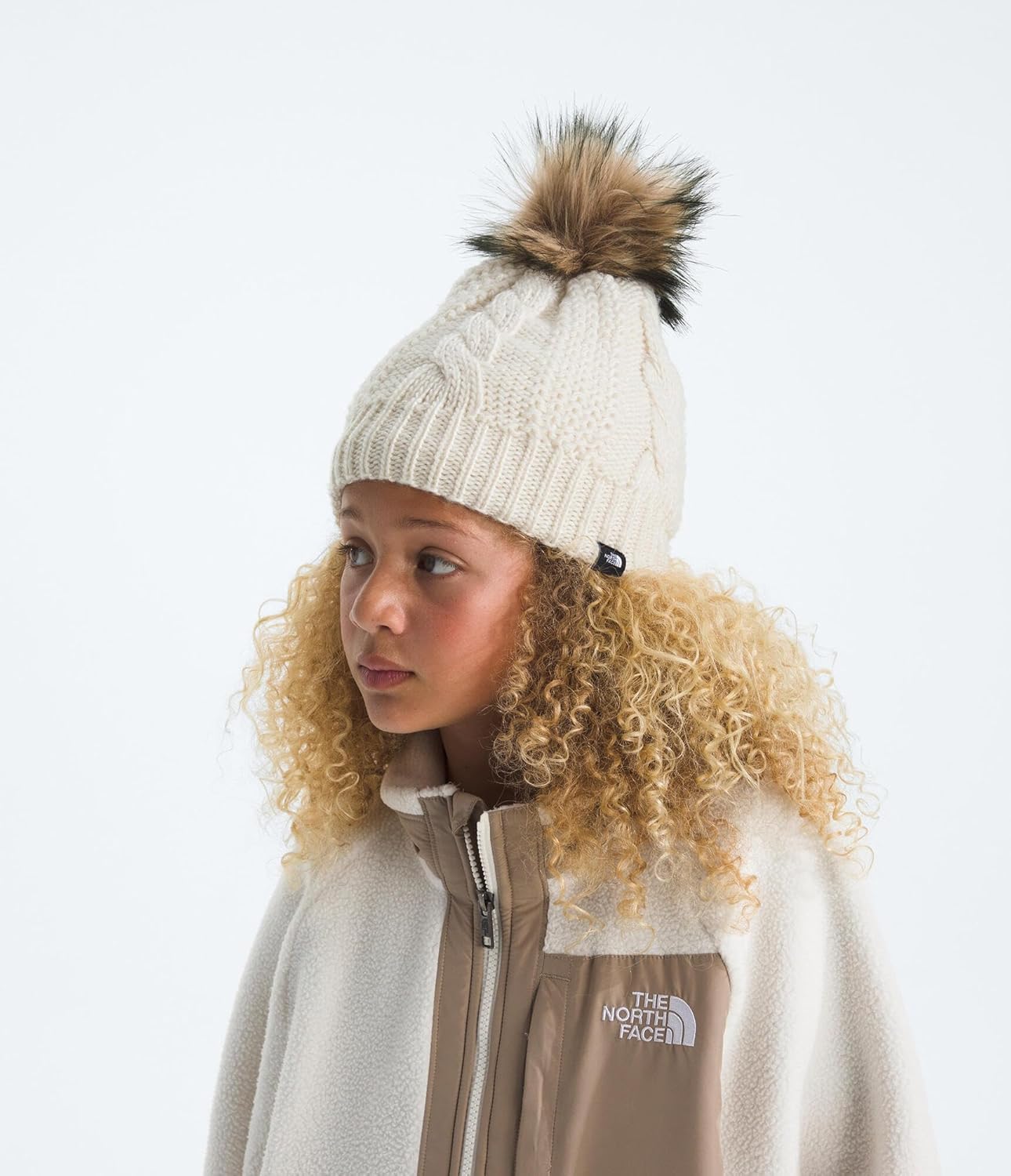 The North Face Unisex-Baby Lined Oh Mega Fur Pom Beanie - Image 2