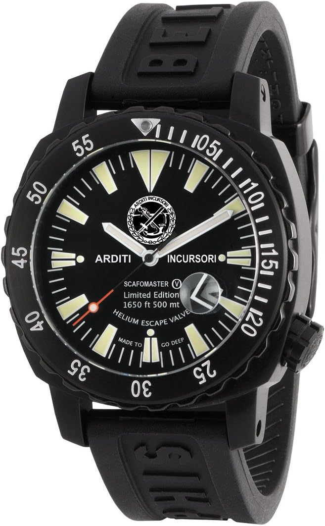 Marina Militare sc5vpbkwh06.c – Watch, Rubber Strap Black