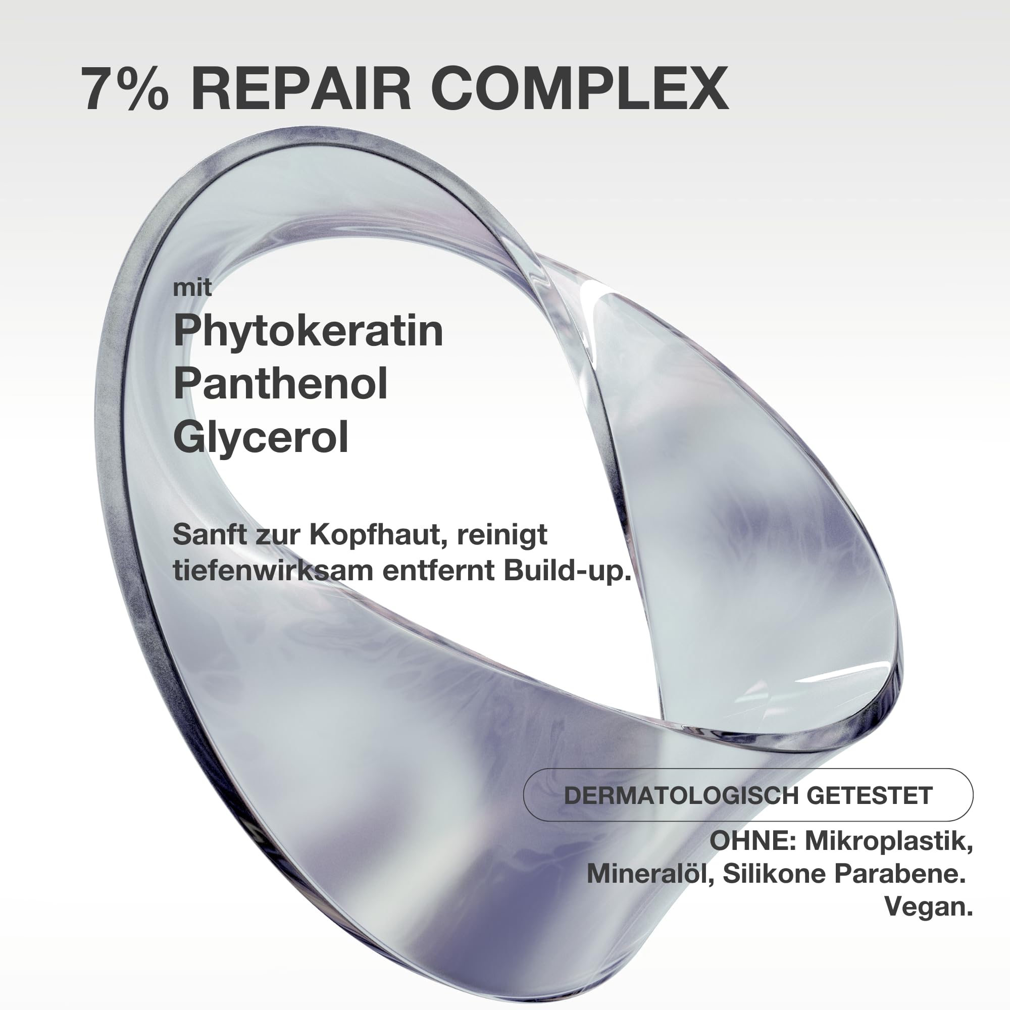 POMÉLO + CO. Shampoo Molecular Repair 200 ml x2-7% fitocheratina attiva