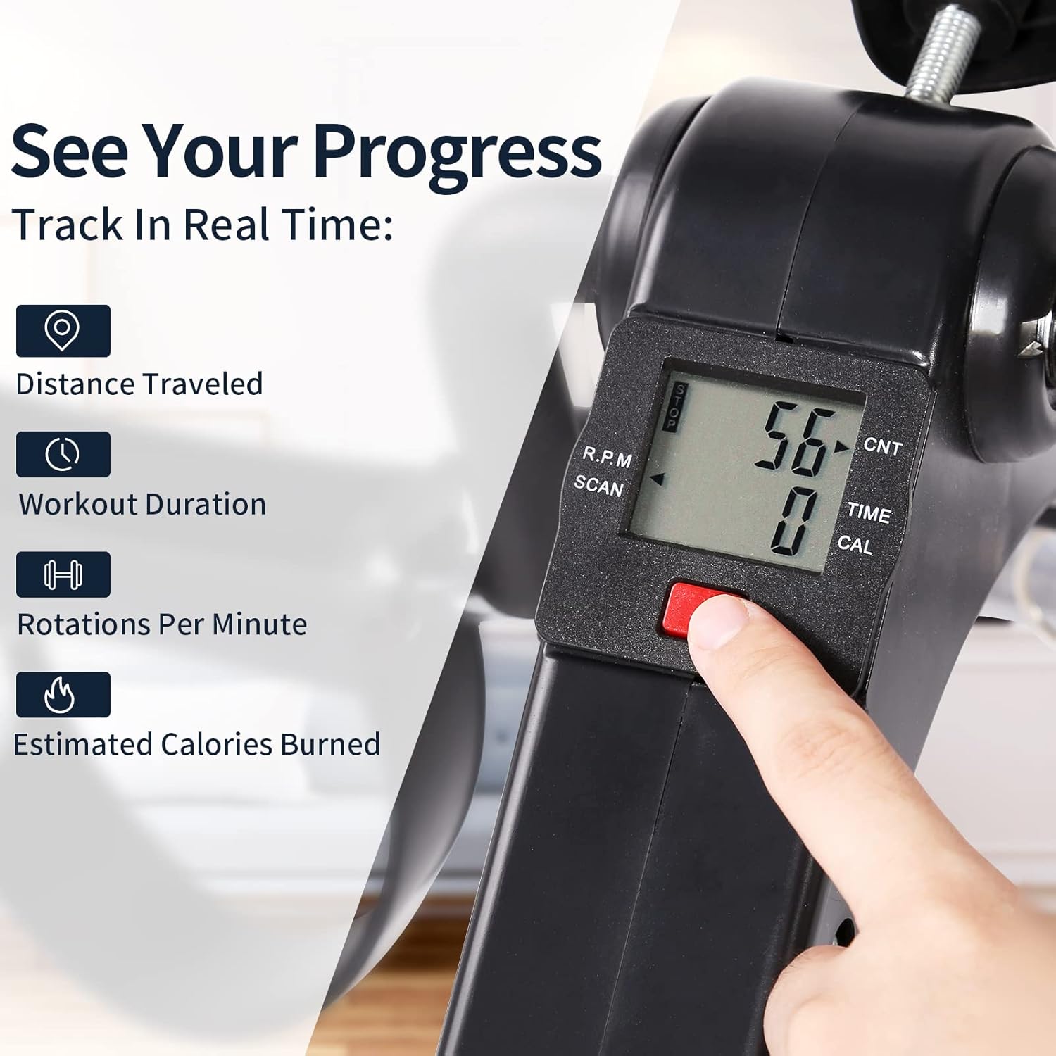 Review Agm Mini Exercise Bike, Foldable Pedal Exerciser With 2 Review Agm Mini Exercise Bike, Foldable Pedal Exerciser With