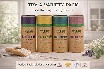 Sheets Laundry Club - Scent Booster Beads, USA-Made, 4pk, Variety Pack