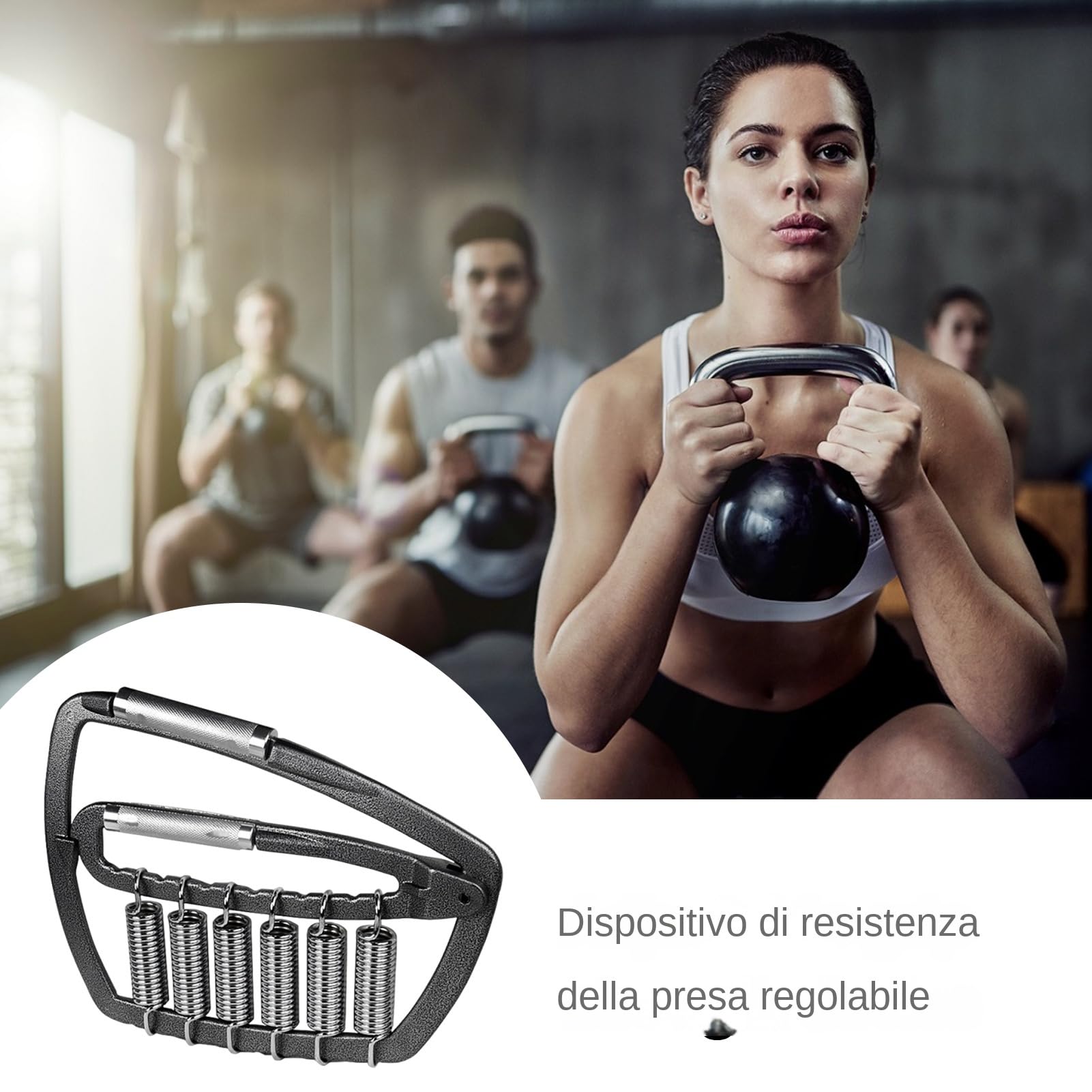 Entrenador De Fuerza De Agarre Fortalecimiento De Rehabilitación