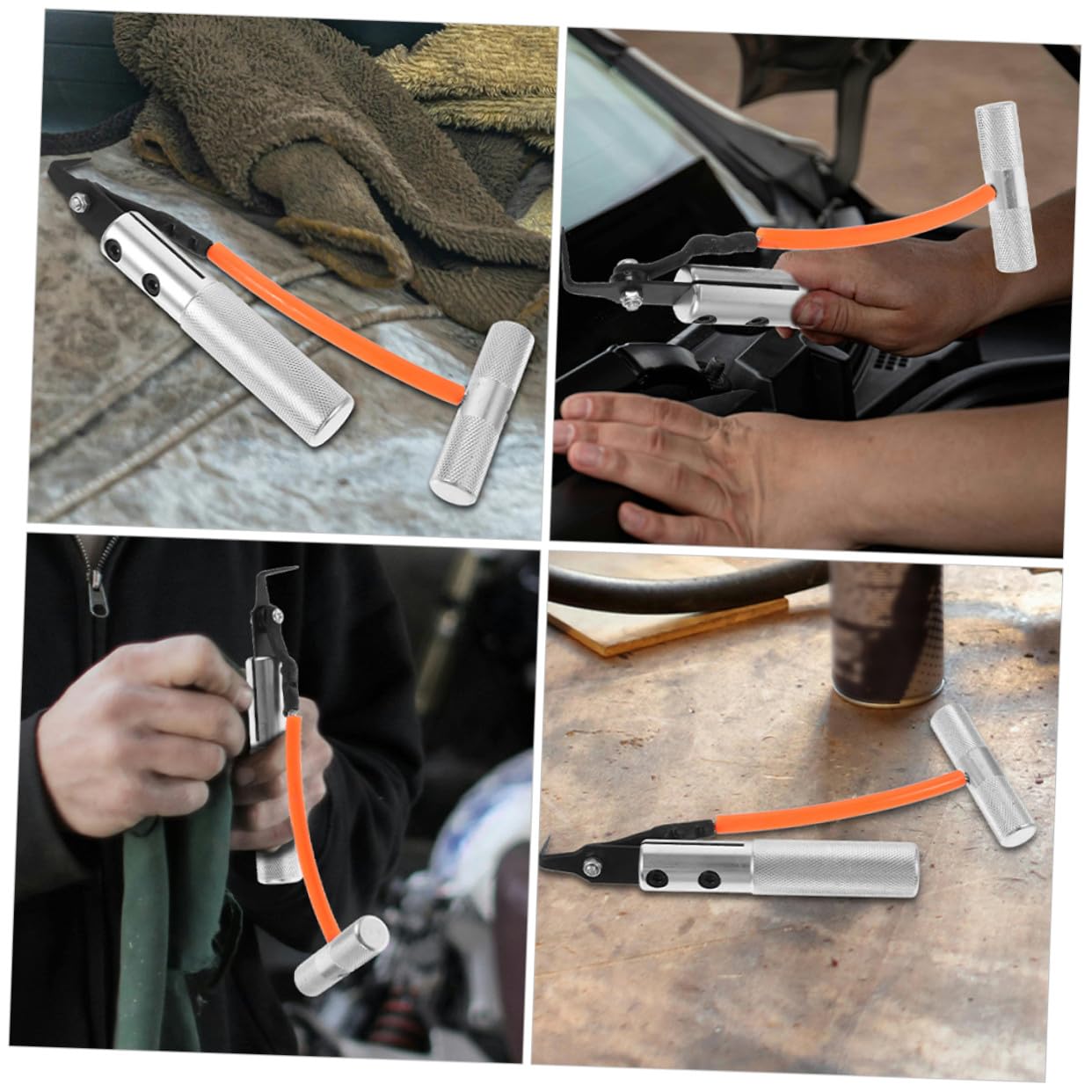 Windschutzscheiben Ausbauwerkzeug Präzises Autoglas Schneidwerkzeug aus Legiertem Stahl 2 Stück für Professionelle Reparatur und Selbstgemacht Anwendung