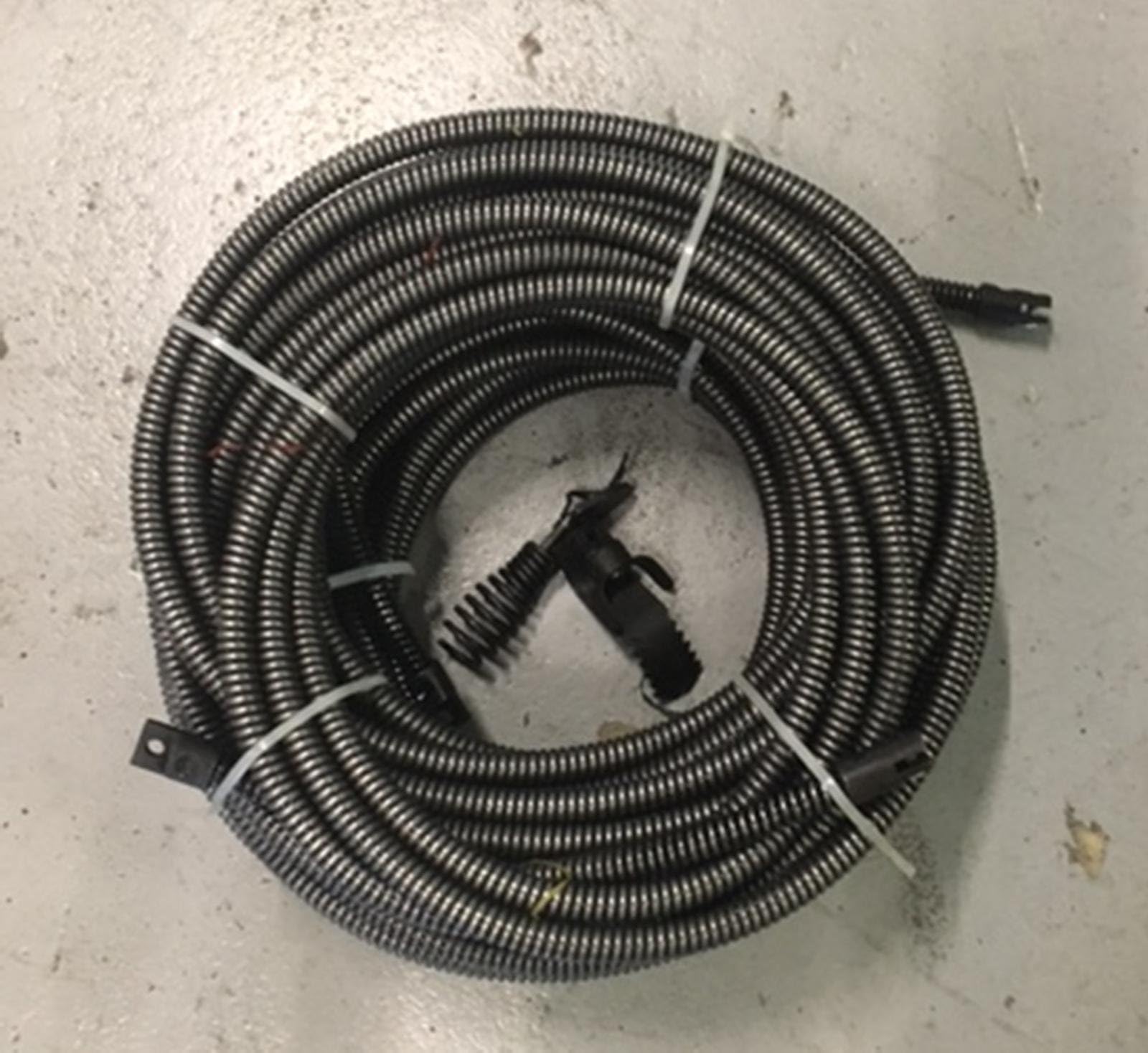 50' + 50' = 100' Drain Auger Cable Replacement Cleaner Snake Clog Pipe Sewer