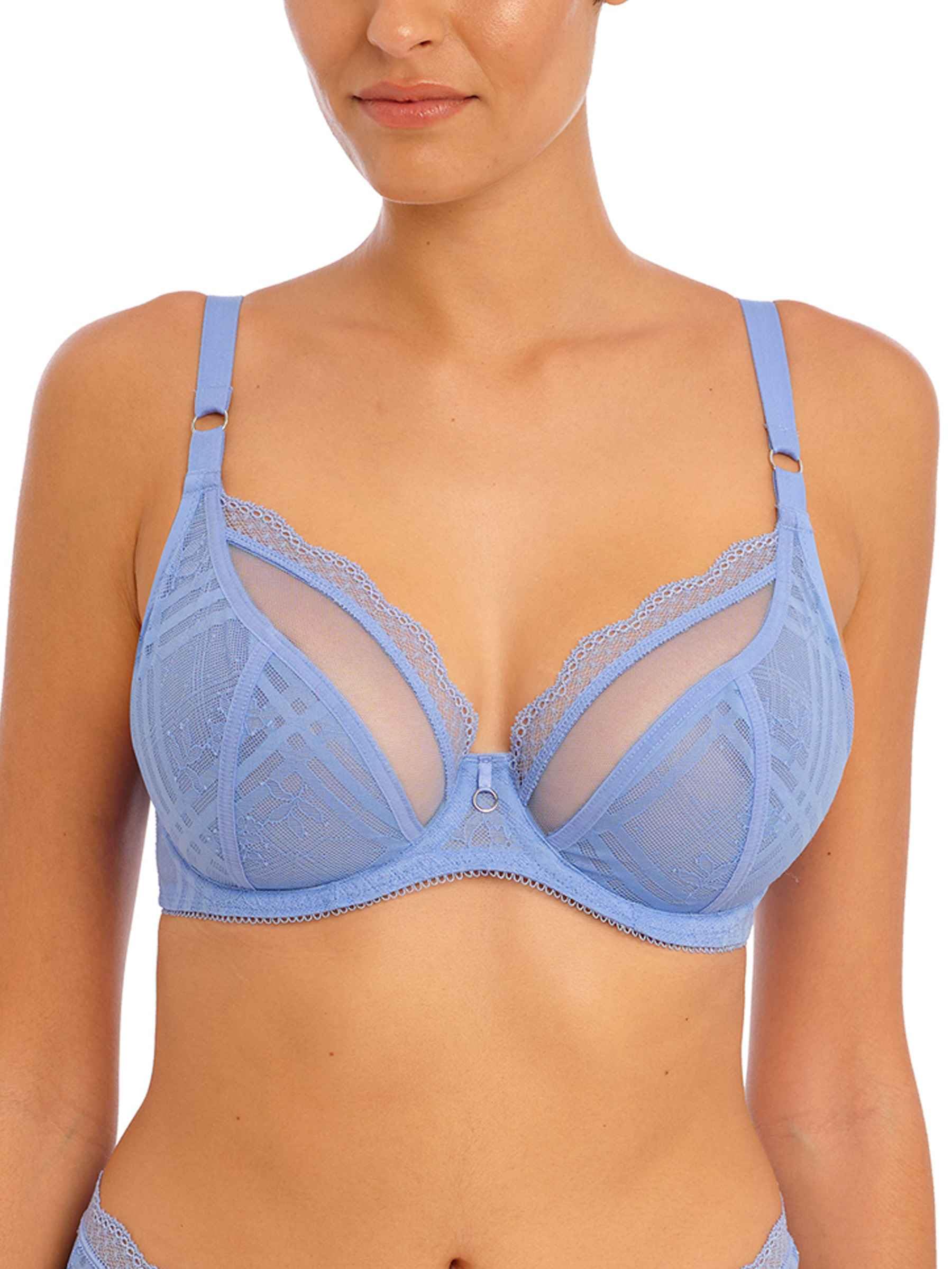 Freya Fatale Plunge Bra Cornflower Blue 32E