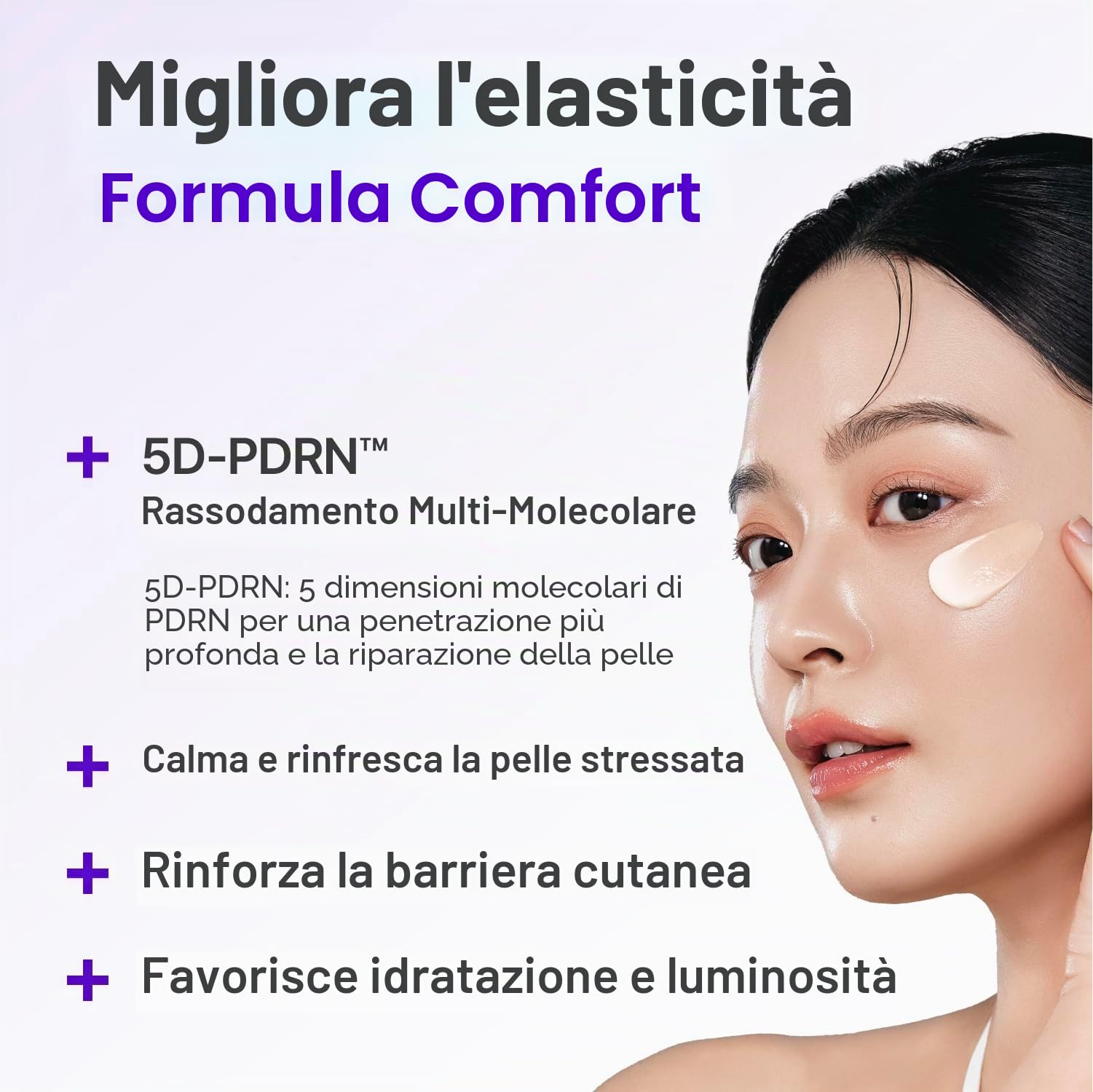 CENTELLIAN 24 Expert Madeca Cream Active Renew PDRN Crema Rassodante 50 ml – Elasticità, Lenitiva e Idratante per il Viso con TECA-PDRN, Acido Ialuronico e Glutatione, Cura della Pelle