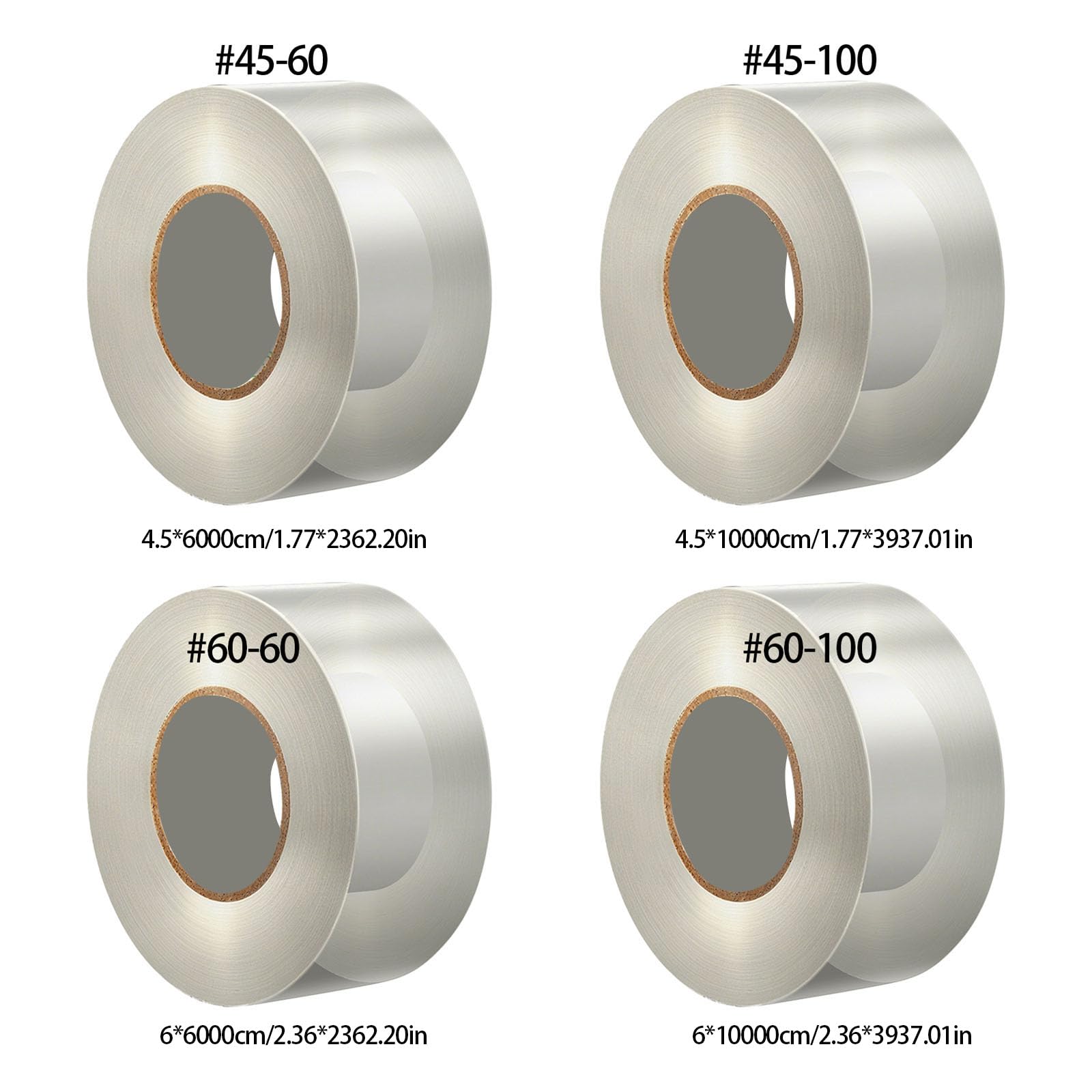 Lot de 5 rouleaux de ruban adhésif d'emballage BOPP transparent extra large imperméable résistant aux déchirures pour un emballage sécurisé de qualité industrielle BOPP