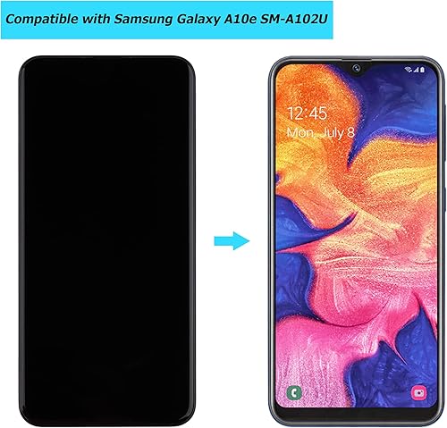 Miniatura 5 de Pantalla LCD AMOLED de repuesto compatible con Samsung Galaxy A10e SM-A102U 5.83 pulgadas Marco LCD Digitalizador Pantalla táctil Asamblea con kit