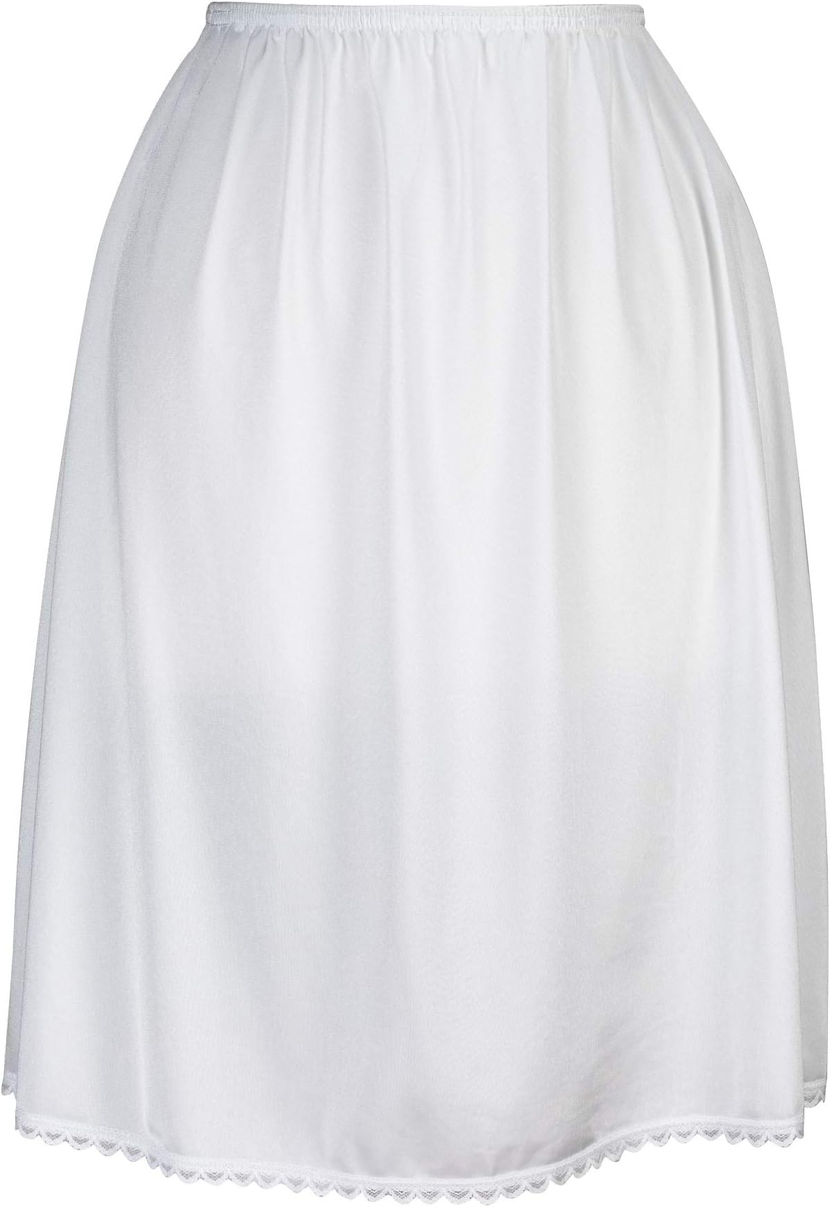 Valair Classic Short and Long Half Slip Skirt for Ladies and Girls - Slight Flair - Anti Static - Ranges 14" Till 34"