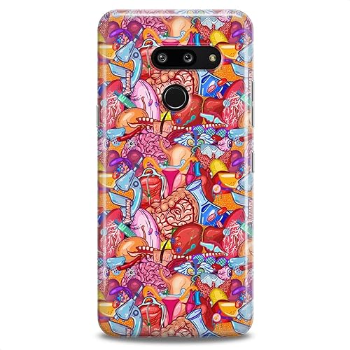 Miniatura 3 de Cavka Funda de TPU de repuesto para LG Stylo 6 K61 K51S K42 K30 K20 Stylo 5 K40 K11 K10 K8 impresión de medicina de enfermería diseño flexible,