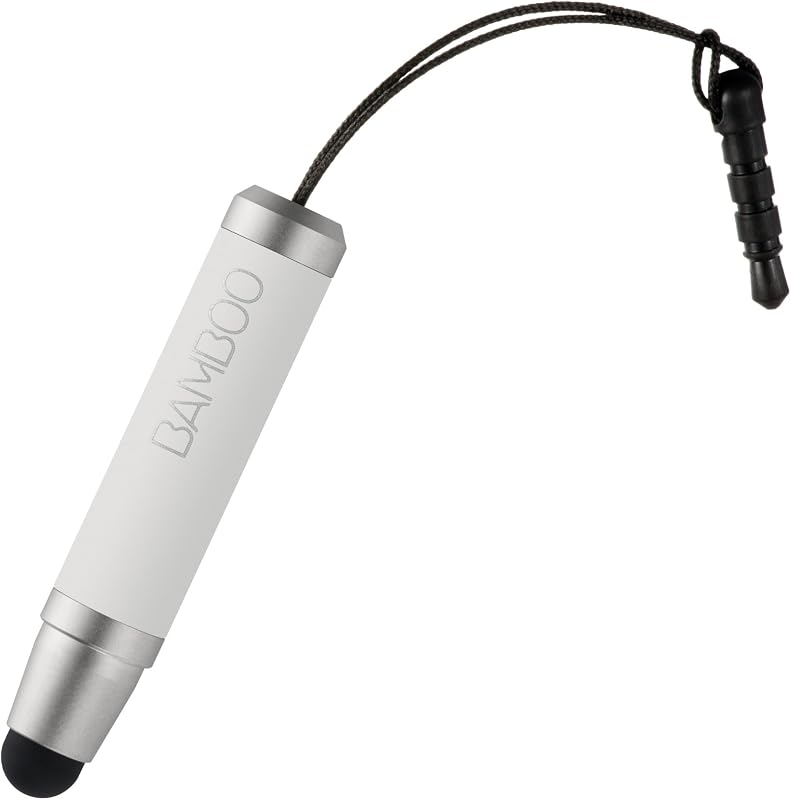 Wacom Bamboo Stylus Mini for iPad/iPhone/iPod Touch/Kindle (Mini White)