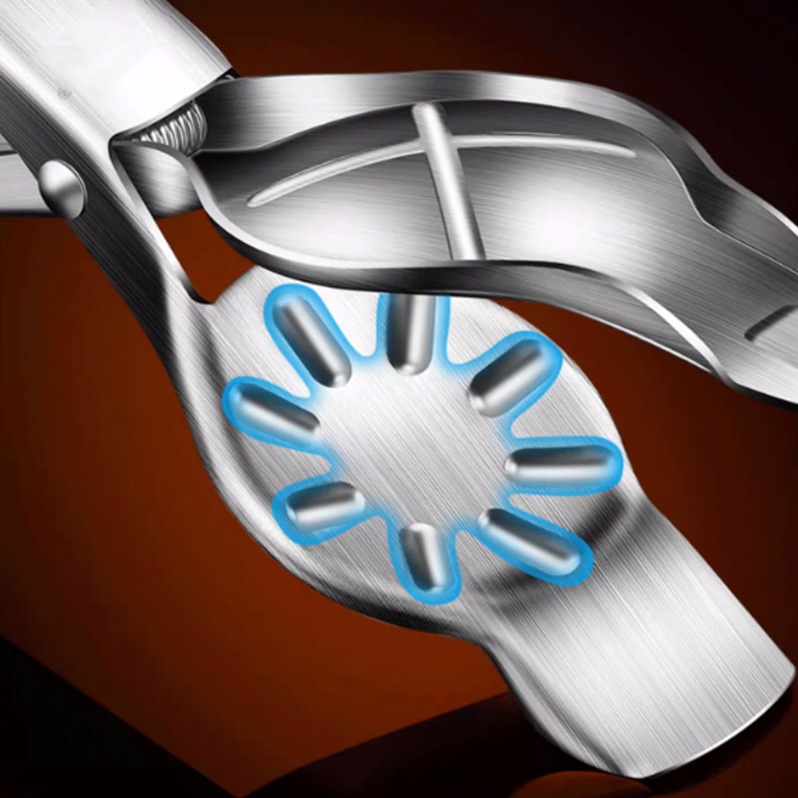 Kastanienschälwerkzeug aus Edelstahl 304, Kastanienöffner, Kastanien-Kreuzkerbmesser für die Küche zu Hause