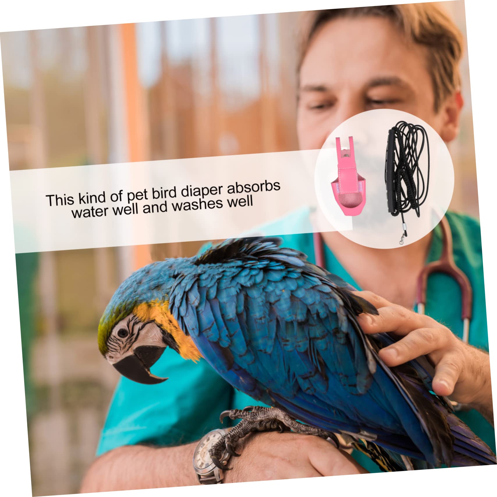 Amazon.co.jp: BCOATH 2mオカメインコ セキセイインコ用 フライト