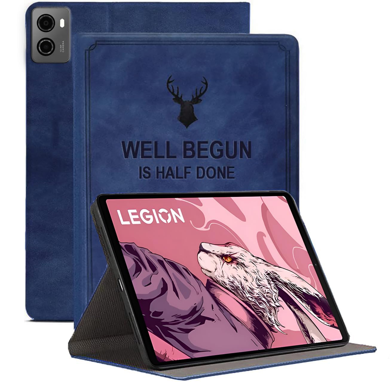 ProElite Cover for Lenovo Legion Tab 8.8 inch Case, Deer Flip case Cover for Lenovo Legion Tab 8.8 inch Tablet, Dark Blue (B0D9LYCDSF) Amazon Price History, Amazon Price Tracker