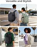 BAGSMART Carry On Travel Backpack, Large Travel backpack Carry On Flight Approved