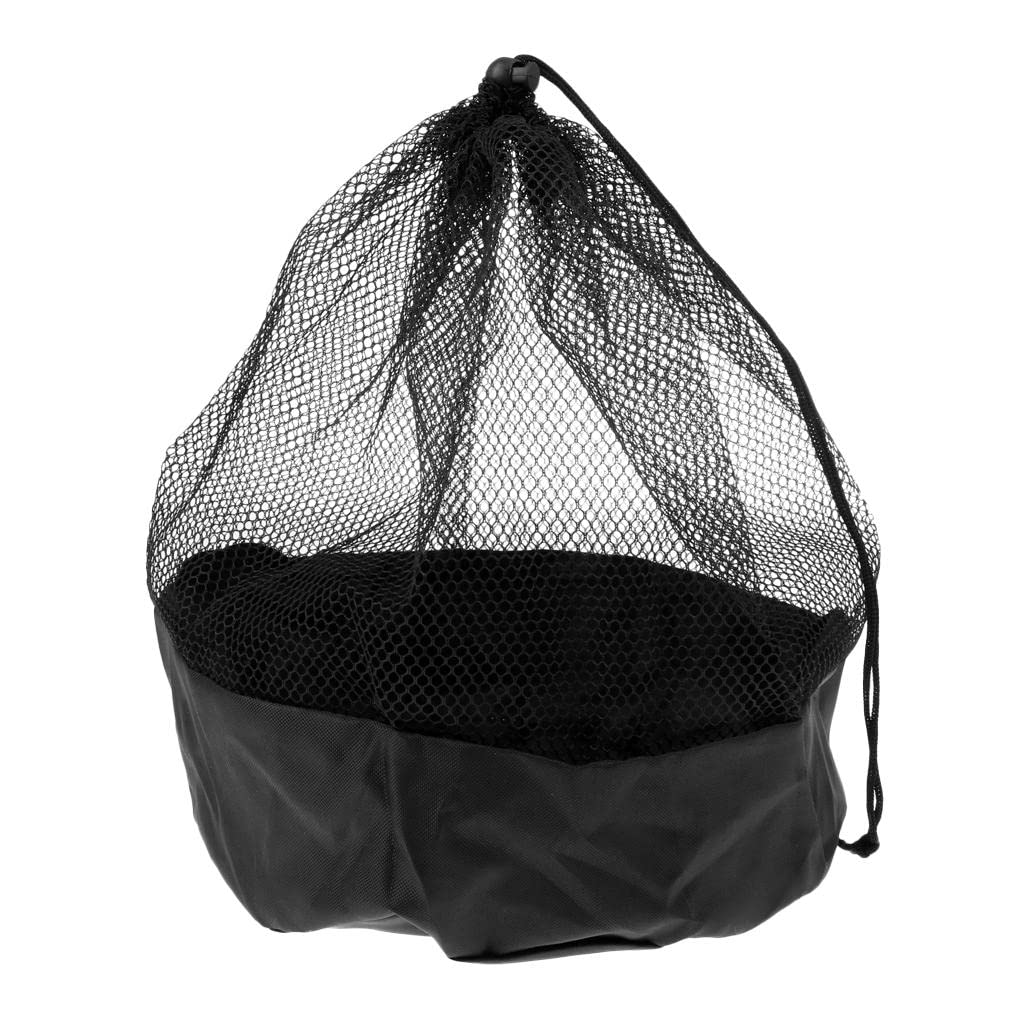 Soccer Training Cones Mesh Bag Drawstring Pouch for Football Saucers Markers |Collectibles