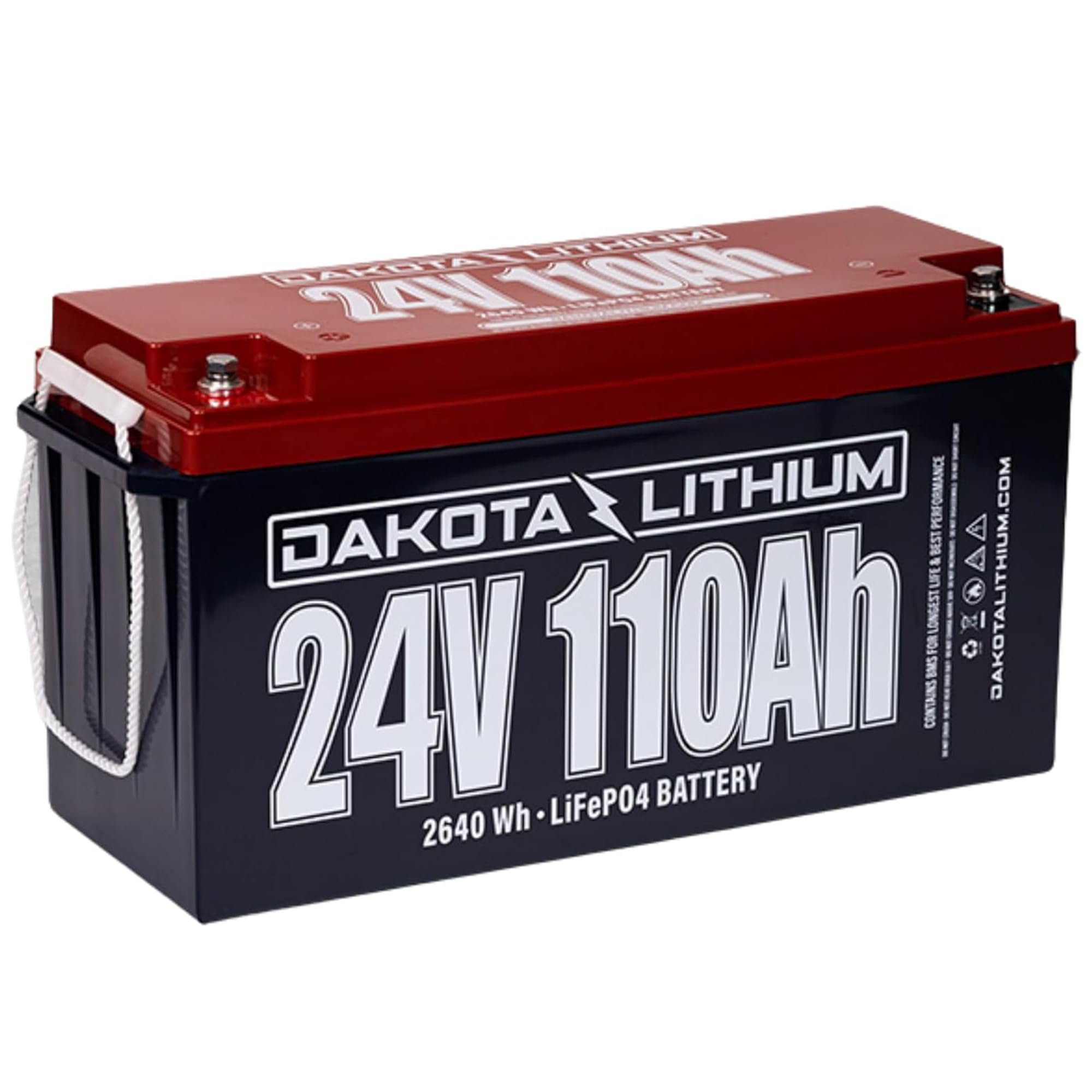 Amazon.com: Dakota Lithium - 24V 110Ah Lithium Battery - Deep 