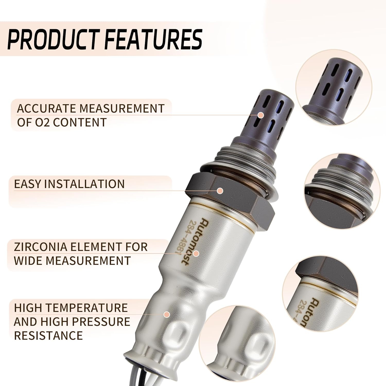 Oxygen Sensor Upstream + Downstream Compatible with 2010-2013 Nissan Altima Maxima Replace#234-9036,234-4381,1821382Z50,226A0JA10C