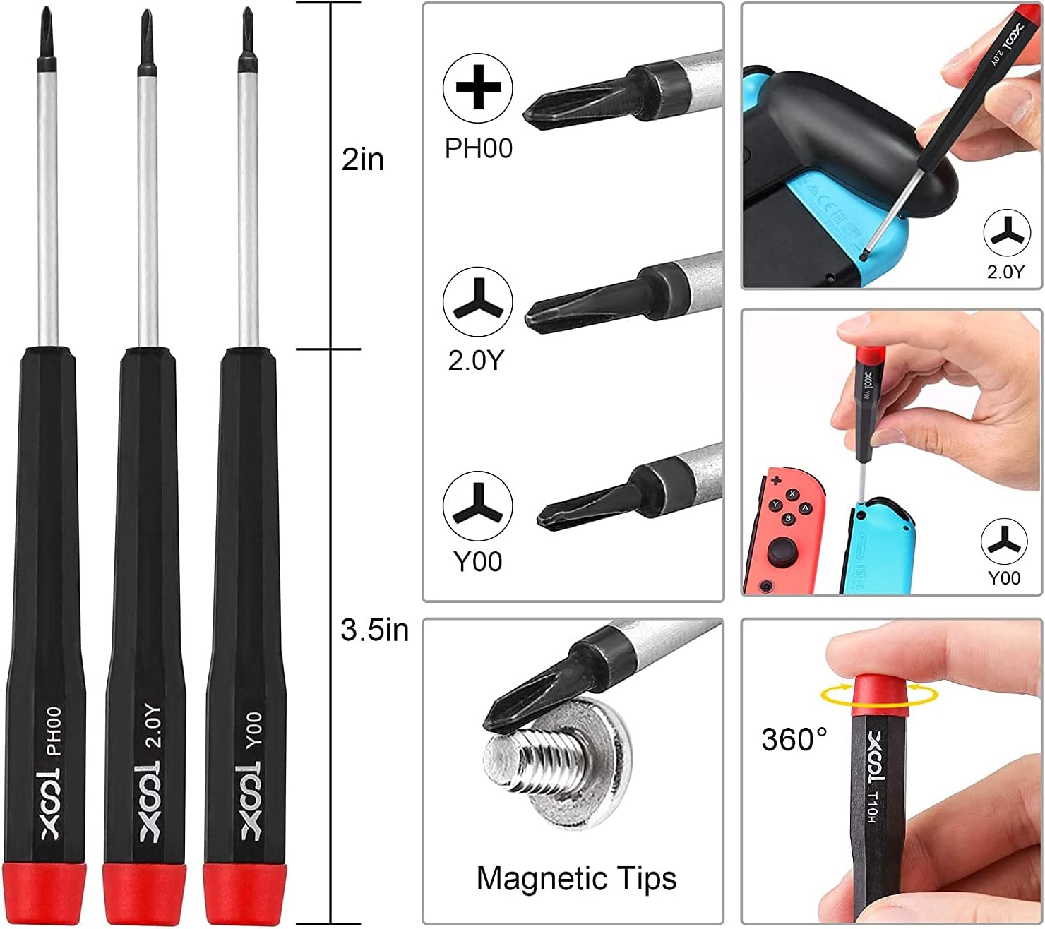 Buy 1 get 1 🔥 Tri-point Screwdriver 17 in 1 Professional Screwdriver Game Bit Repair Tools Kit for Switch/Switch Lite/JoyCon, NES/SNES/DS/DS Lite/Wii/GBA