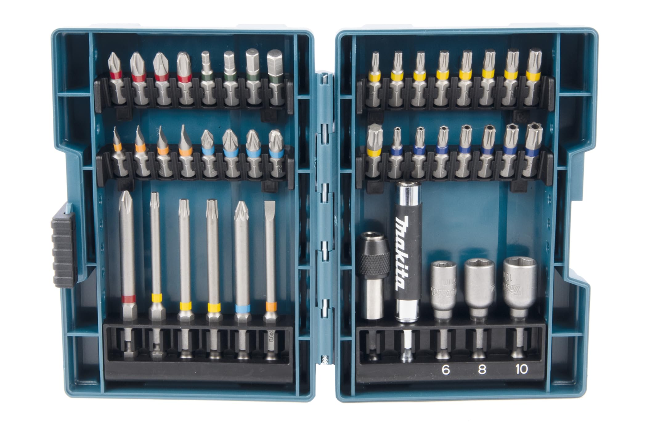 Coffret d'embout de vissage pour visseuse à chocs (43 pcs) - MAKITA B-55697