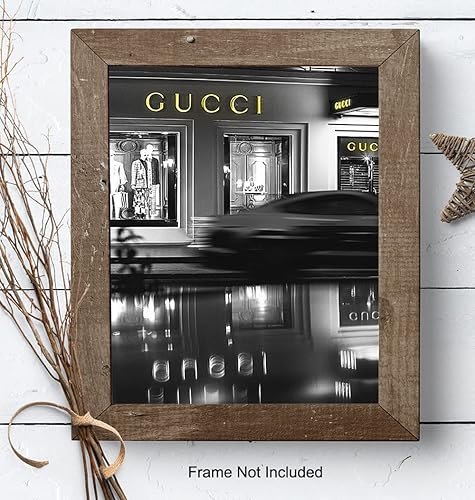 Miniatura 8 de Luxury Wall Art For Women 11x14 - Fashion Wall Art for Girls - Designer Wall Art - Glam Wall Art for Women - Luxury Living Room Decor - Designer