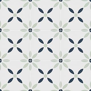 MSI Greta 8x8 in. Encaustic Matte Porcelain Tile – Bathroom, Kitchen Bac...