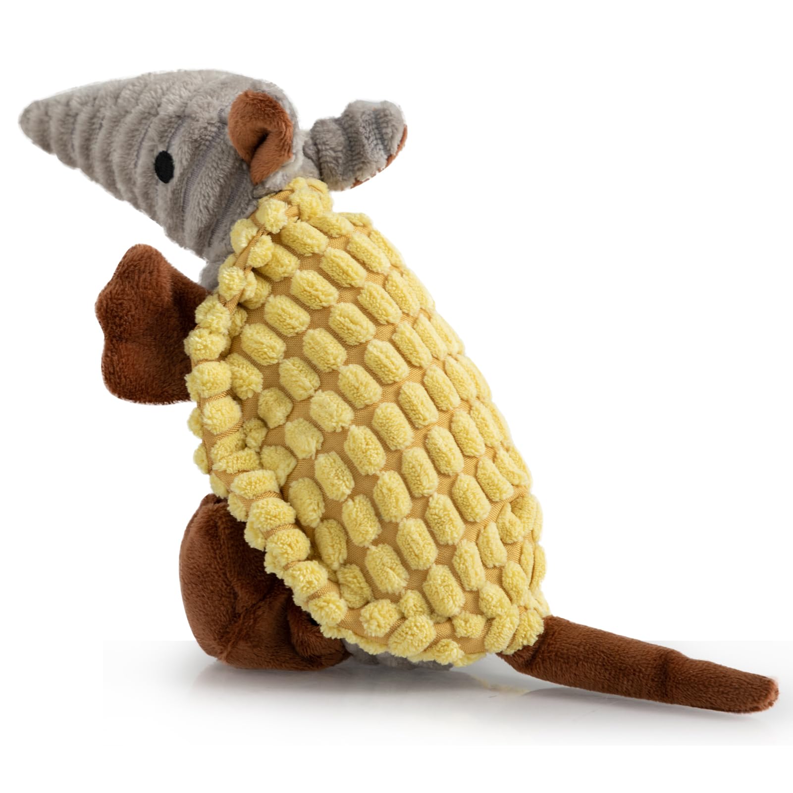 Hollypet Armadillo Squeaky Puppy Dog Toys for Small Medium Dogs, 8"