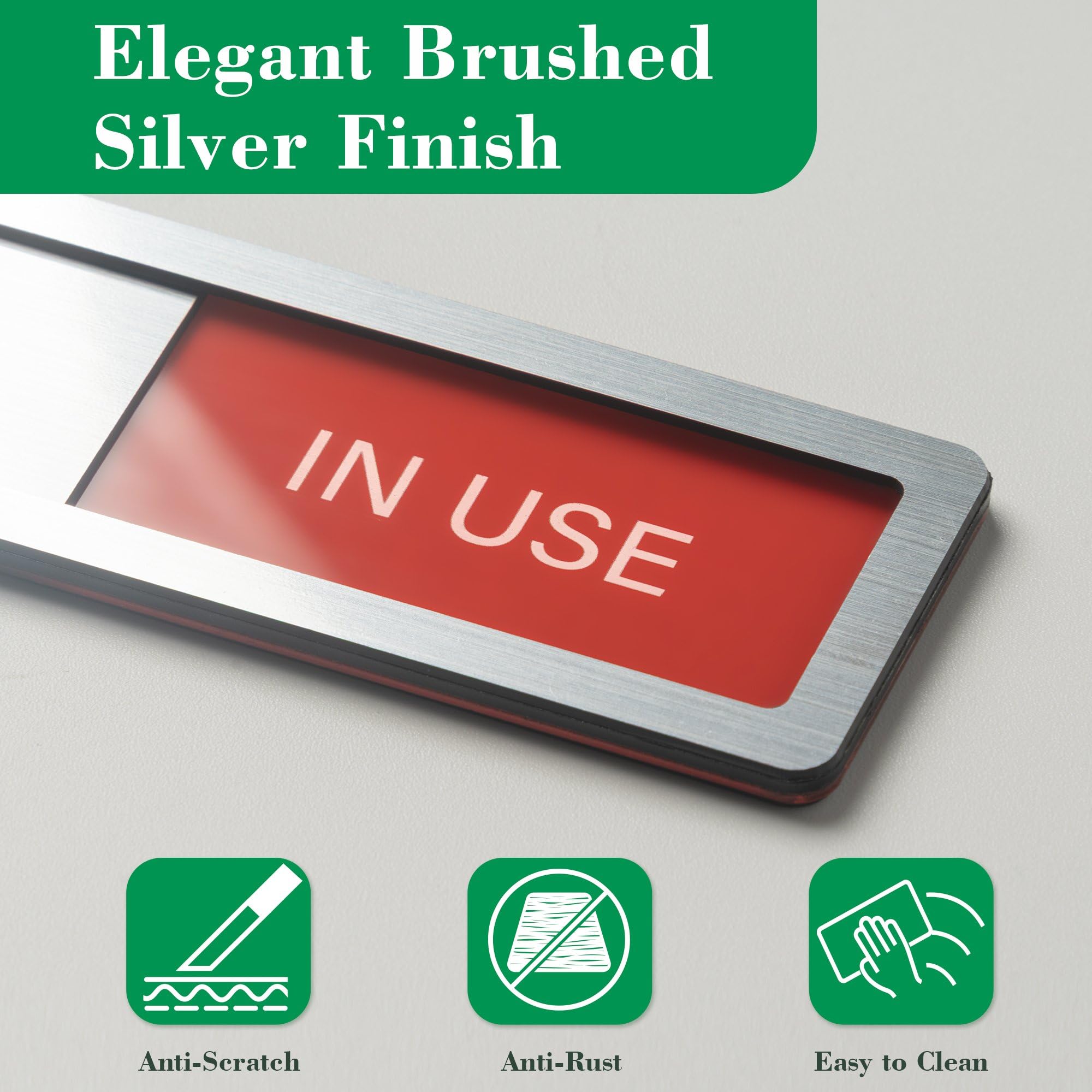 Snapklik.com : In Use Sign, Vacant Occupied Sign, Magnetic Office Door ...