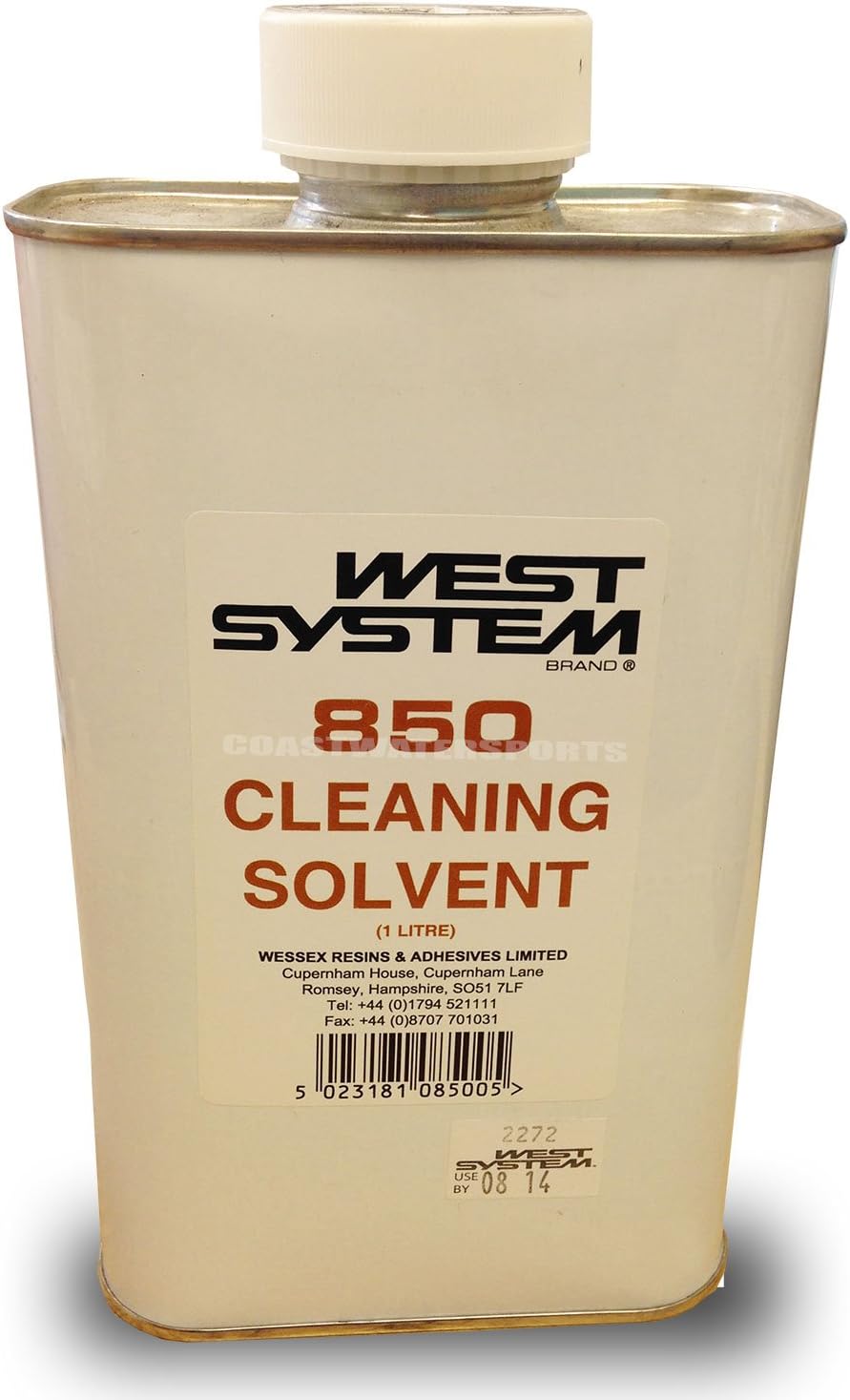 West Systems 850 Epoxy Resin Cleaning Solvent - 1 Ltr