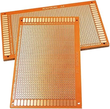 YUNGUI 9 X 15CM DIY Prototyping Stripboard,Solder Prototype PCB Circuit Board For Electronic Project Experiment