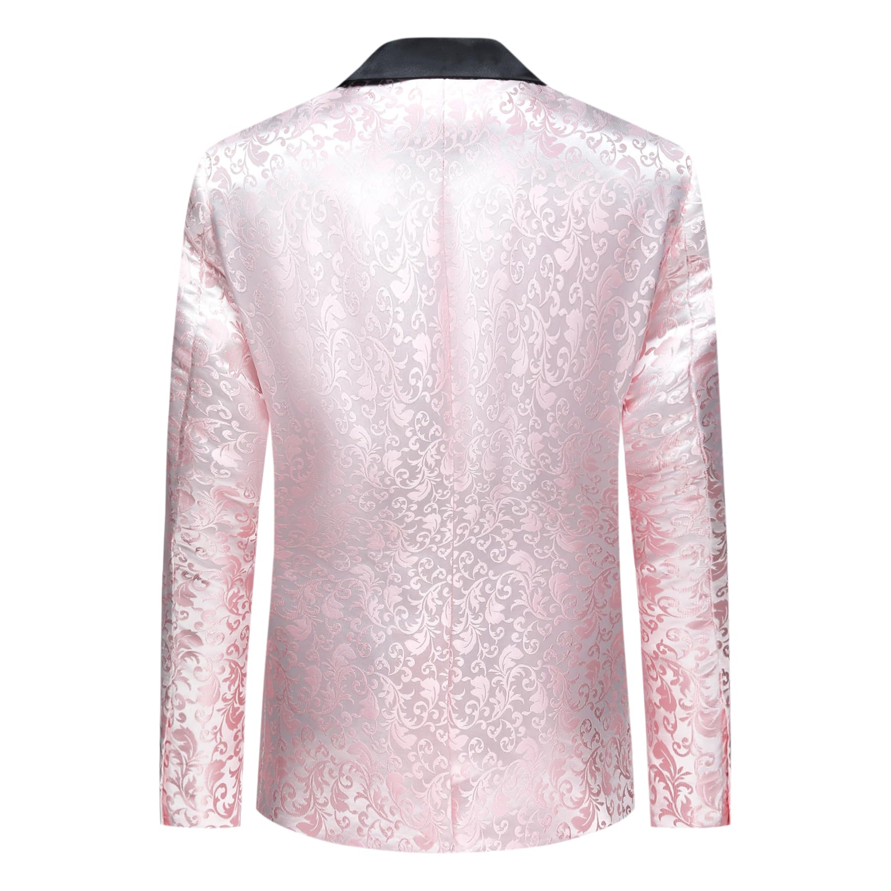 Allthemen Blazer Casual di Lusso da Uomo Slim Fit Suit Giacca Paisley Floral Jacquard Eleganti Giacche Chic