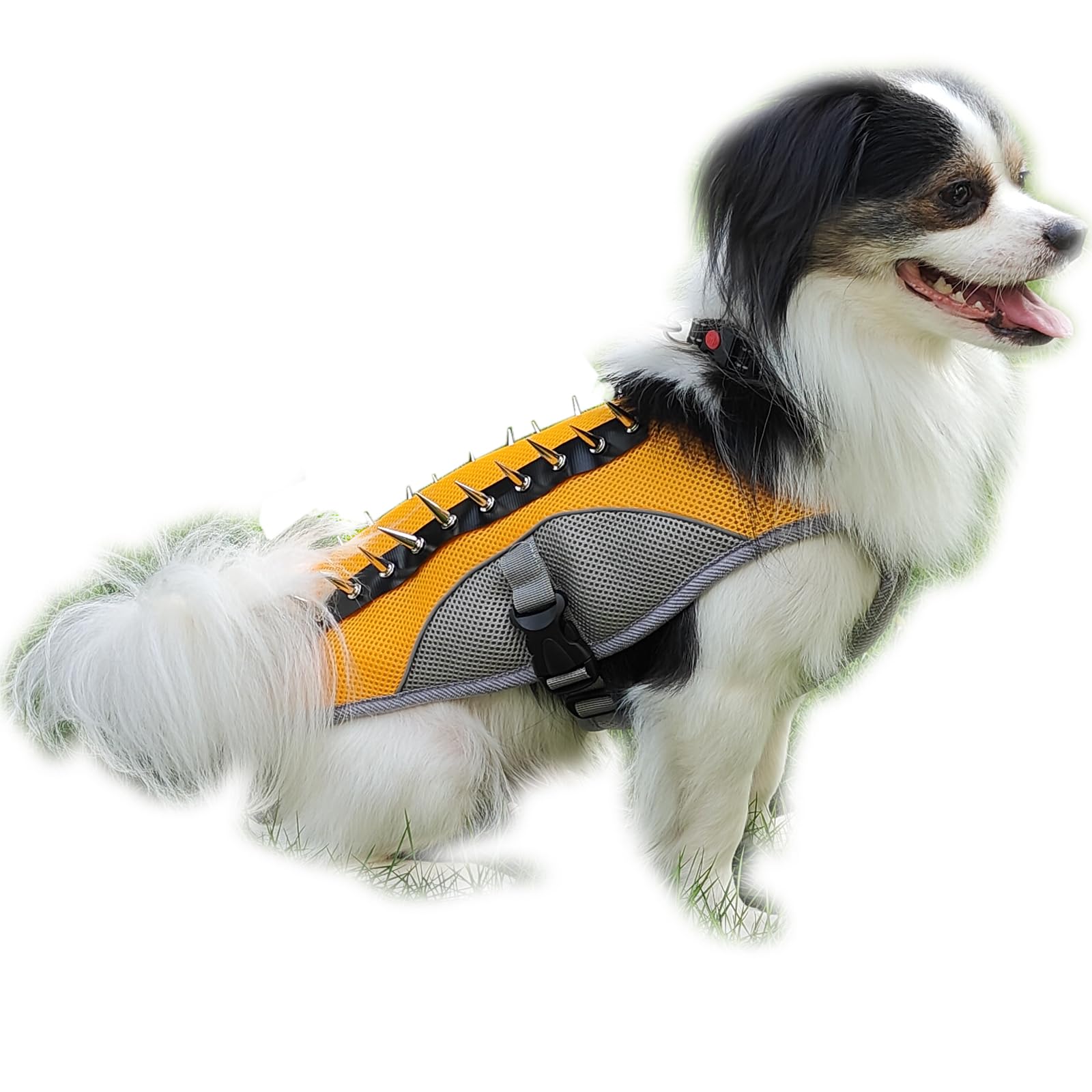 Dog Cooling Vest Summer Harness for Small Medium Reflective No Pull Jacket with Handle & Spike Protection