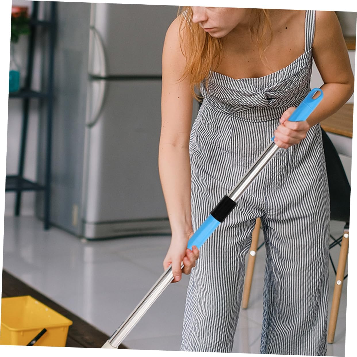 20pcs Threaded Handle Tips for Broom Extension Poles Plastic Adapter for Household and Commercial Cleaning Tools Compatible Poles Easy Installation